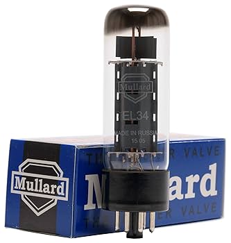 ムラード MULLARD EL34 新品？ 4本 元箱付 マッチドクアッド？ 復刻 Mullard EL34 マッチドクワッド (4本) パワー菅 : THEONE