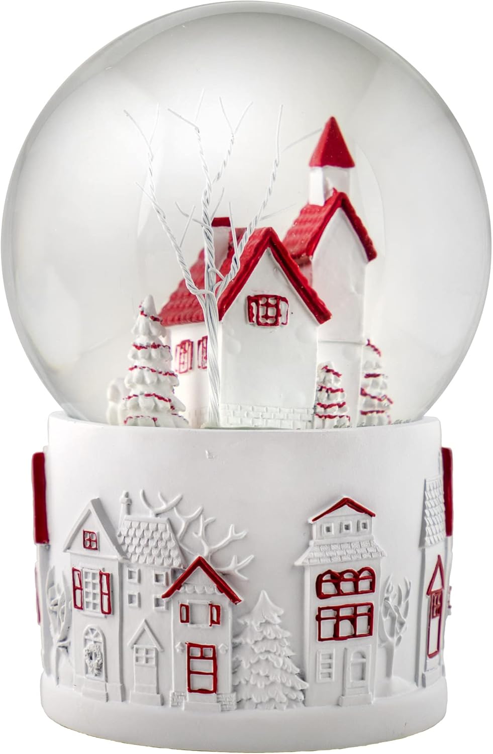 120 MM Christmas Village Musical Snow Globe by San Francisco Music Box Company - Image 4
