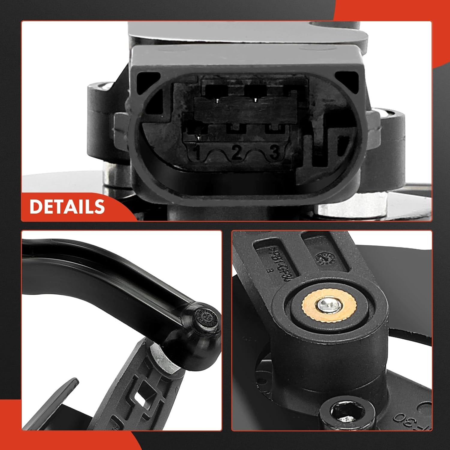 A-Premium Rear Right Passenger Side Ride Height Level Sensor Compatible with Ram 1500 2015-2018