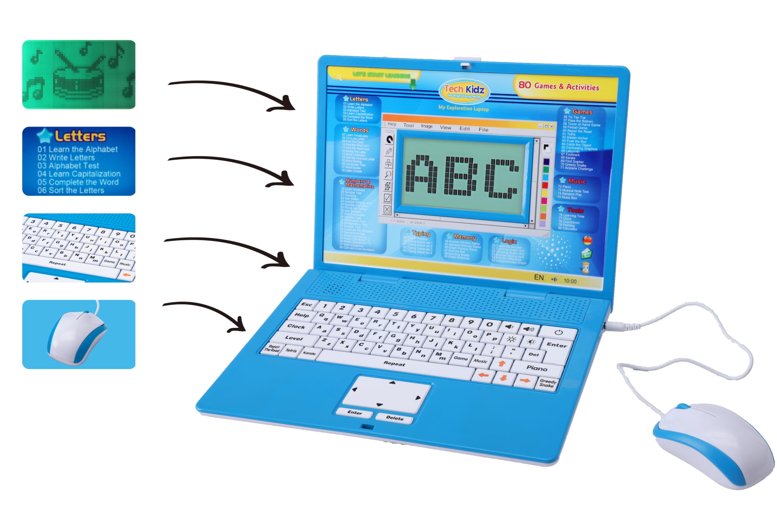 Amazon.com: Tech Kidz - STEM Toy Computer Educational Learning