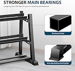 C'est un rack de dumbbell, Bongkim Ensemble de boxes avec support de rack, rack de poids de ballades pour la maison de gymnastique, ack de poids pour ballons, bellettes et assiettes de poids 1100LBS