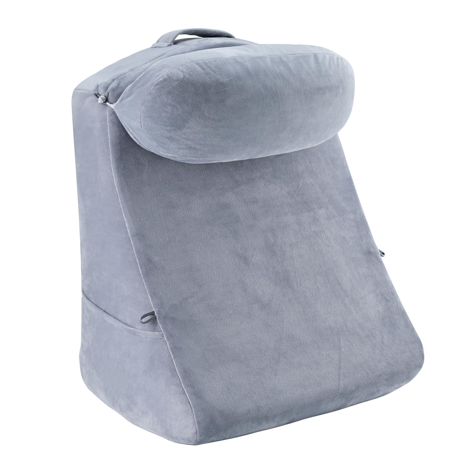 TaiBest Reading Pillow for Adults, Grey