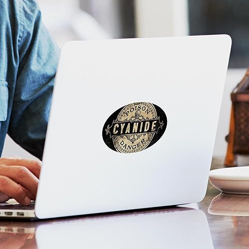 Miniatura 5 de CafePress Etiqueta engomada ovalada del parachoques del coche del cianuro del
