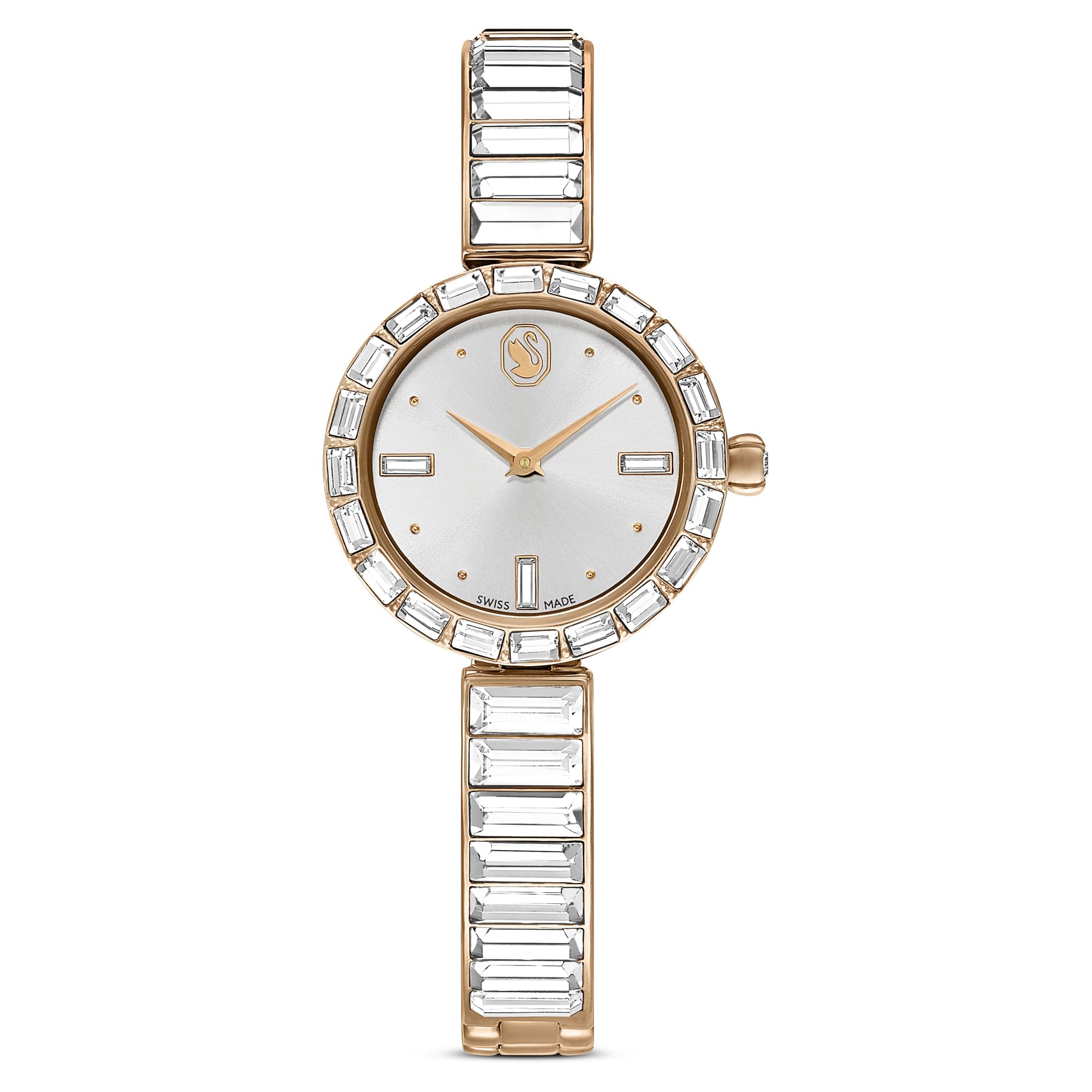 Swarovski Matrix Bangle Watch Swiss Made, Crystal Bracelet, Rose Gold Tone, Rose Gold-Tone 5677484 (B0D6VFHN9L) Amazon Price History, Amazon Price Tracker