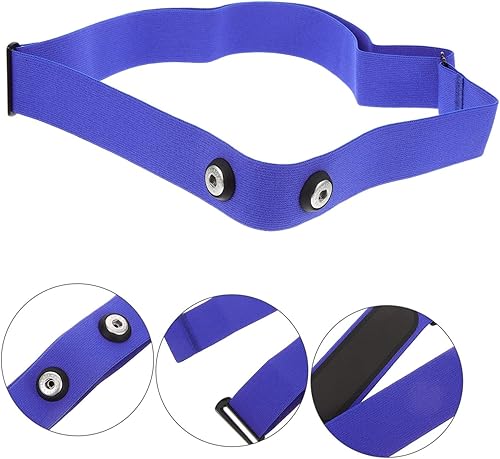 Miniatura 5 de Correa elástica de repuesto para monitor para monitoreo deportivo, cómoda y banda de pecho para correr, ciclismo y más