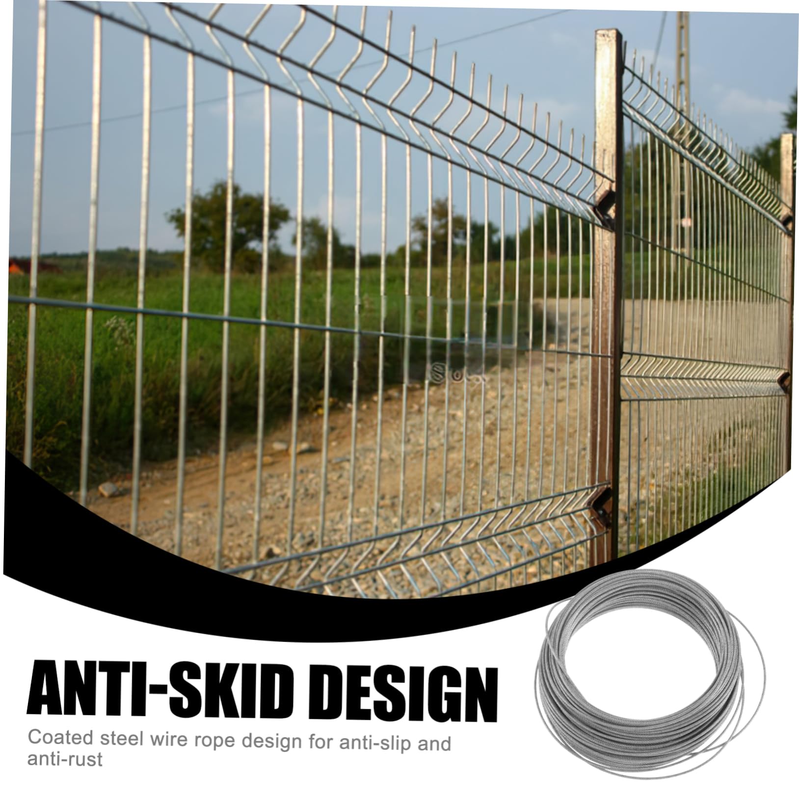 CHILDWEET Kit Fune in Acciaio Inox 30m Redancia, Facile da Installare, Affidabile, per Balconi