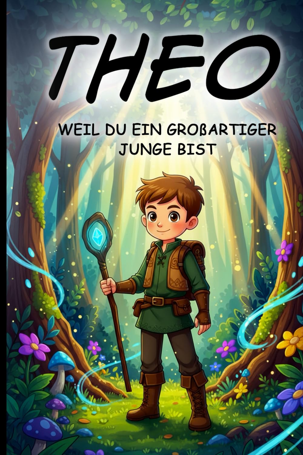 Theo – Dein personalisiertes Kinderbuch ab 4 Jahren | Mutmachgeschichten für Jungen | Individuelles Geschenk für Geburtstag, Einschulung & Weihnachten ... Geschenkidee für Jungs mit Namen Theo