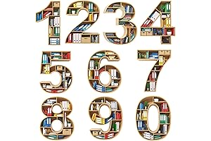 10 Pcs Book Lovers Digital Version Librarian Ornament