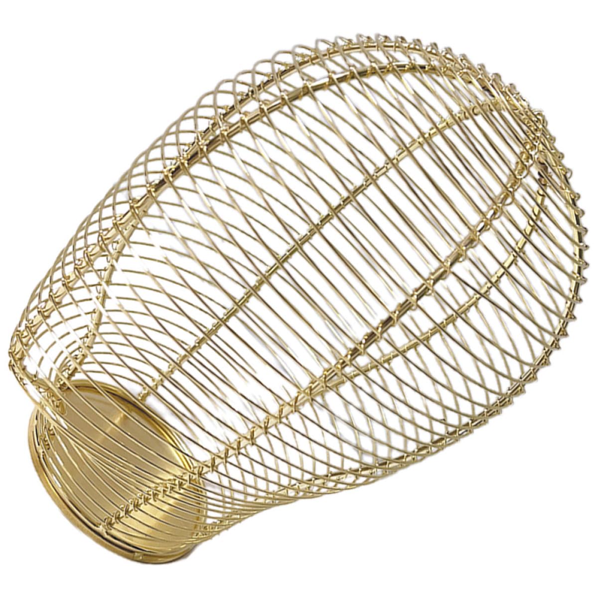 Porte-chapeau doré haut de gamme, support métallique unique pour magasin