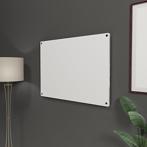 Pizarra blanca de acrílico en blanco de borrado en seco para el hogar y la oficina, calendario de pared blanco grande, tablero acrílico, tablero de