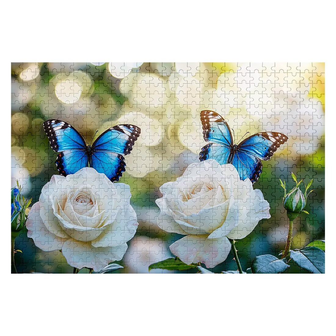 Puzzle 6000 Piezas Adultos Rosa Puzzle para Adultos Mariposa Rompecabezas Juguetes Educativos Regalos Originales para Mujer Rompecabezas Entretenimiento Creativo Divertido Familia Juego 179x105cm K-24