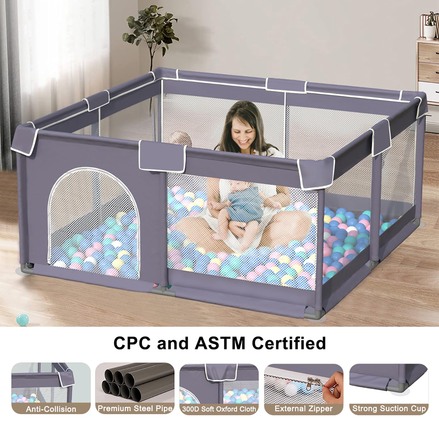 Baby Playpen for Toddlers and Kids (Large) : Amazon.sg: Baby Products