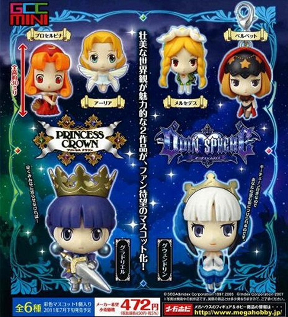 未開封 GCCmini PRINCESS CROWN ODIN SPHERE Amazon.com: Megahouse Odin Sphere & Princess Crown Game Characters