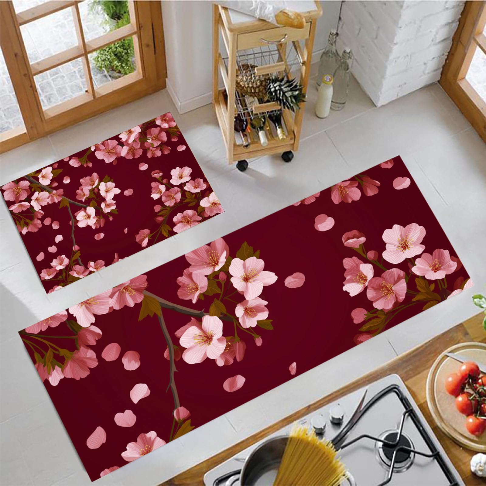 Alfombrillas de cocina antimanchas lavables para solucionar las salpicaduras en suelos de cocina