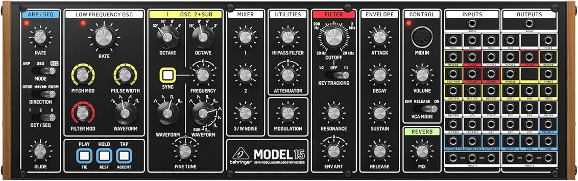 Behringer Model 15 Semi-modular Analog Synthesizer