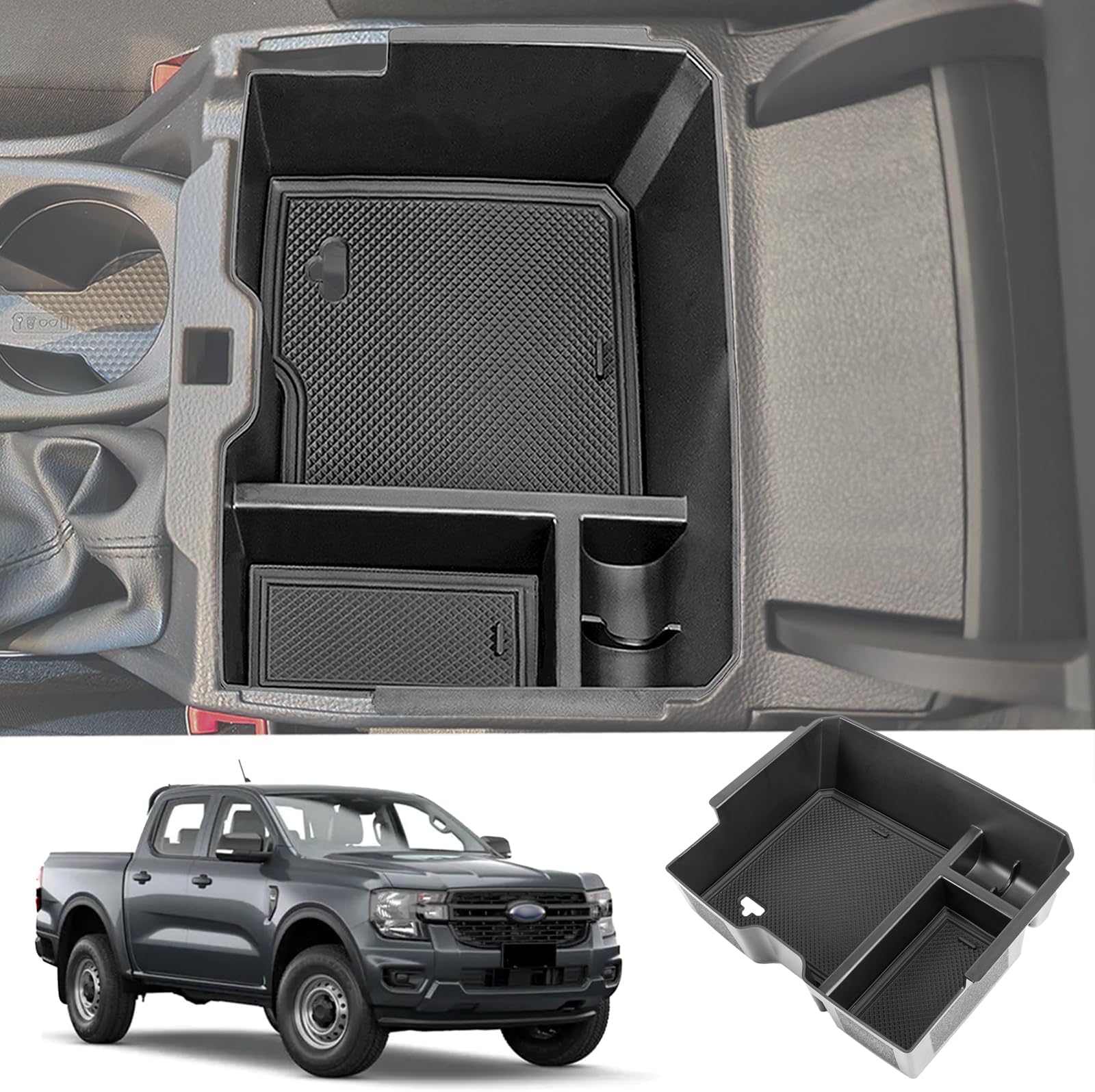 Amazon.com: Neepiar Center Console Organizer Tray Compatible with 2024 ...