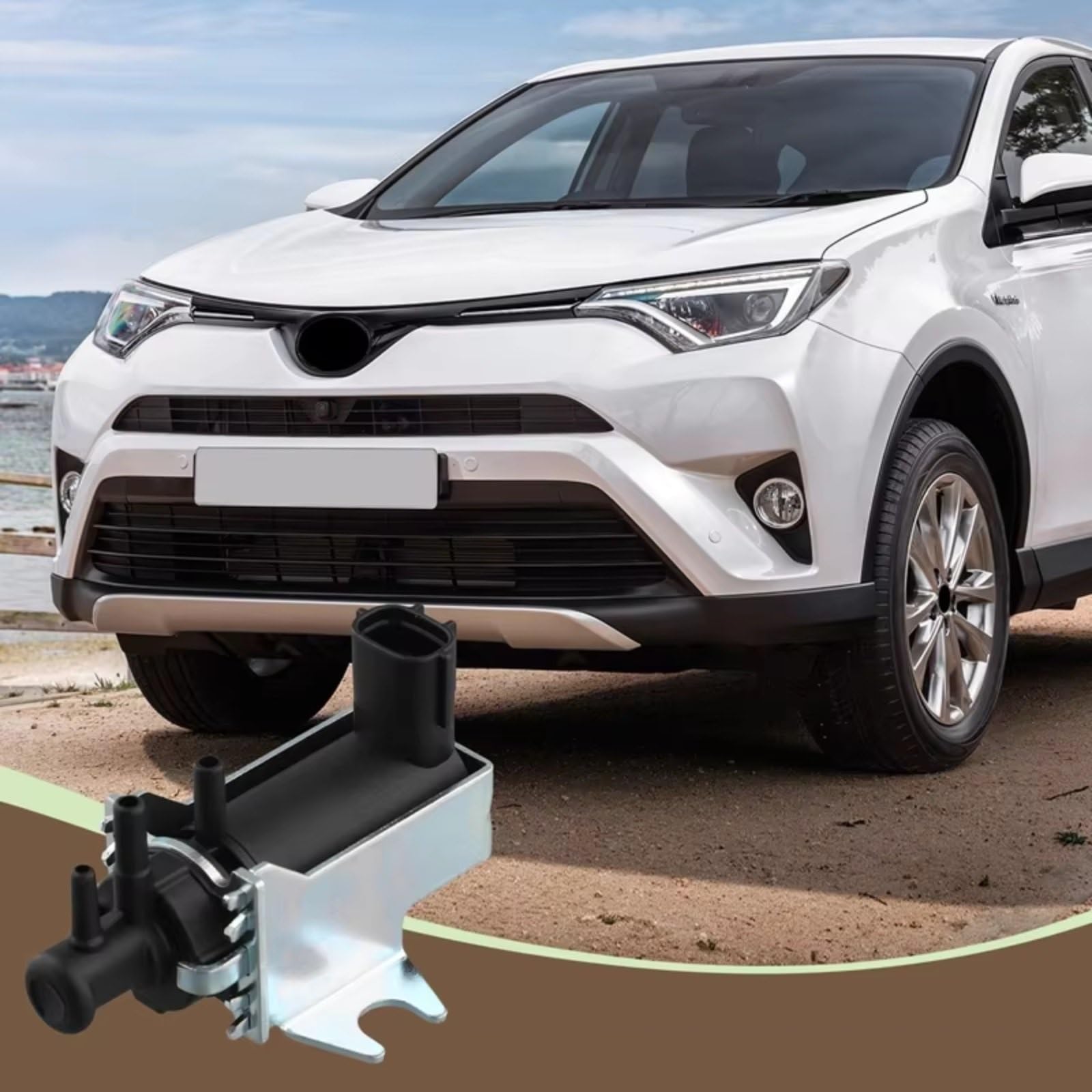 Elettrovalvola Auto Compatibile Con Toyota Per Rav4 2000 2001 2002 2003 2004 2005 Auto Per Valvola Solenoide Del Vuoto Di Sovralimentazione Turbo 25819-27040