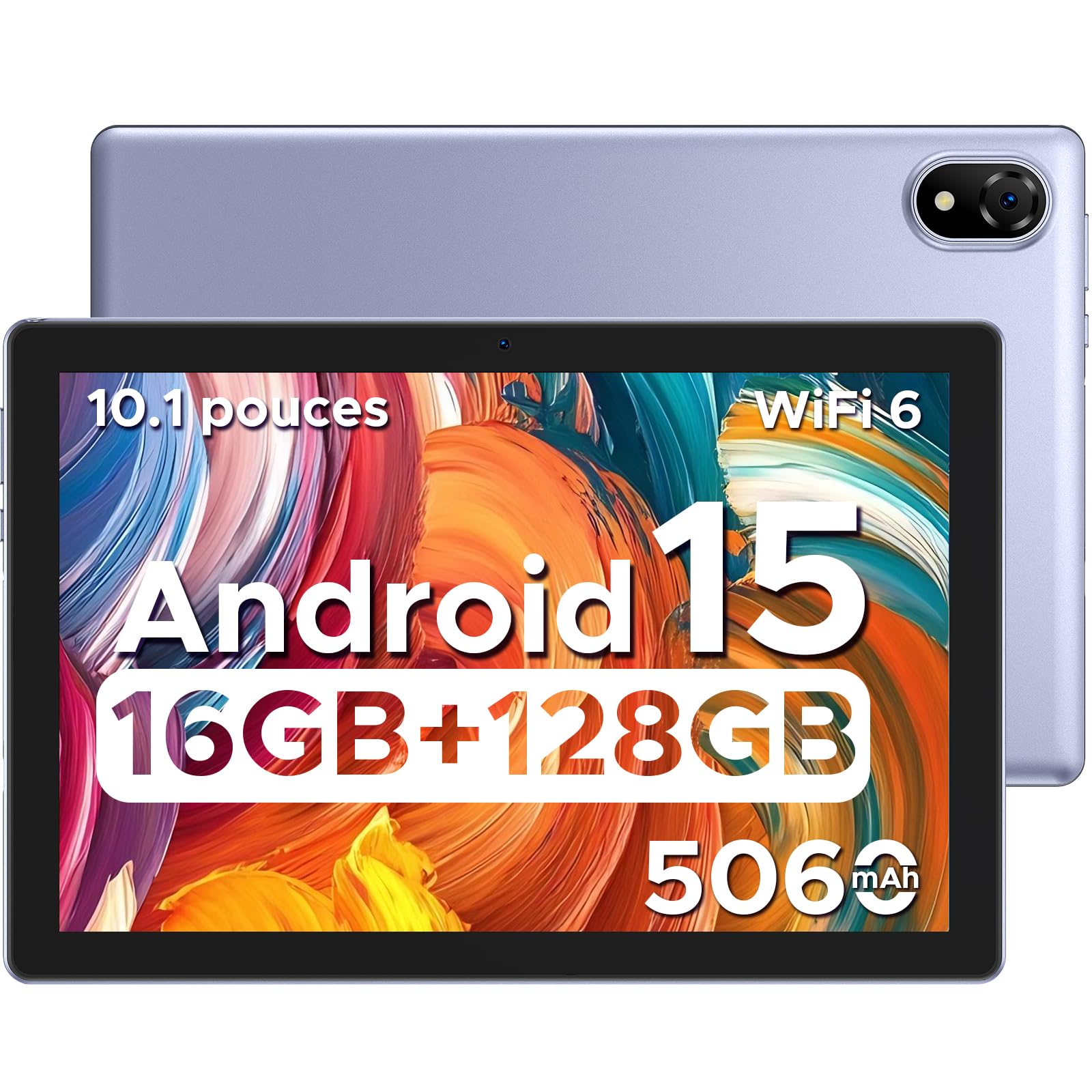 DOOGEE Tablet U10 Android 15 [2025], 16GB RAM + 128GB ROM (2TB TF