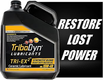 Amazon.com: TriboDyn TRI-EX2 Synthetic Blend 15w40 Diesel Oil with