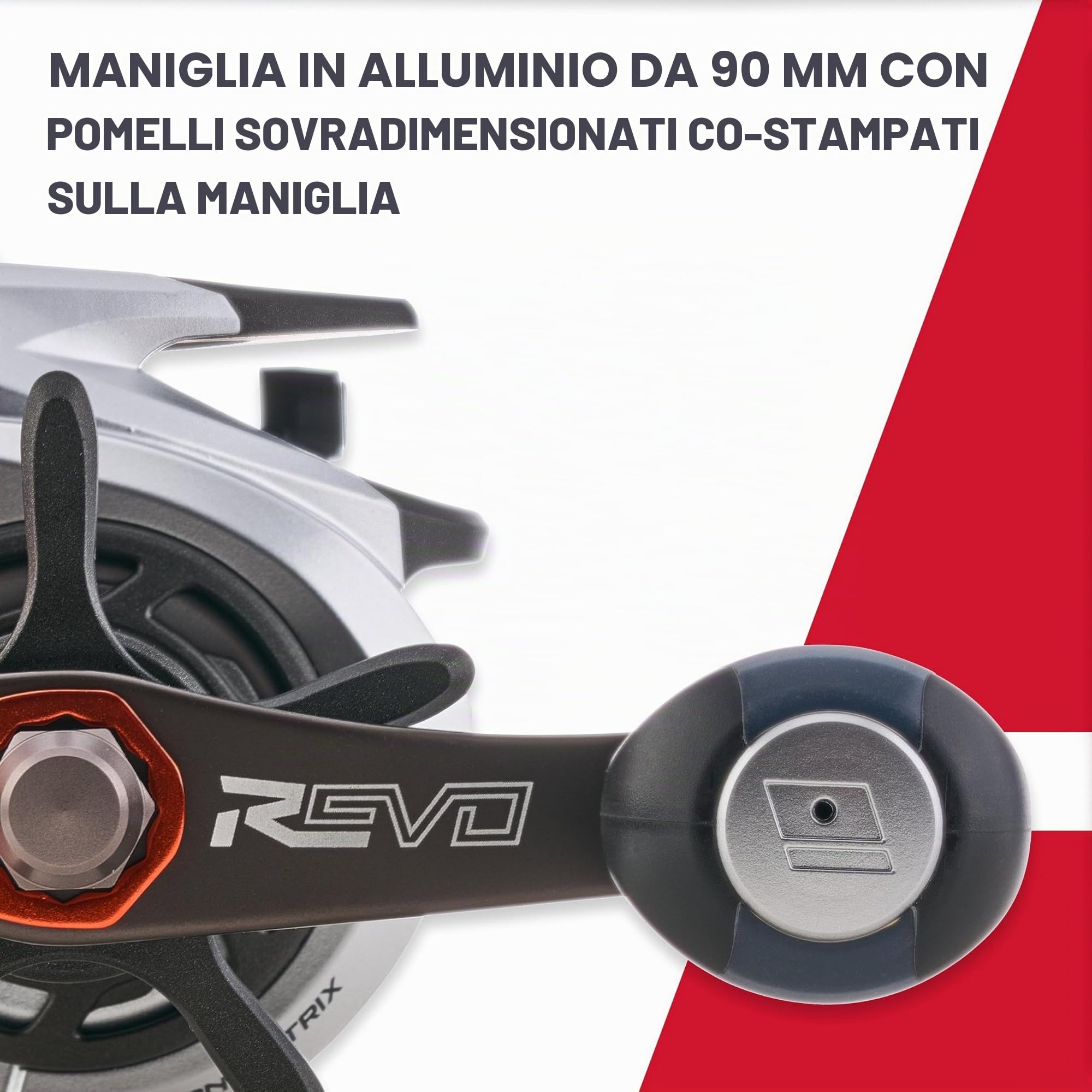 Abu Garcia Revo X - Mulinello da pesca a basso profilo