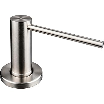 AIKE Kitchen Detergent Dispenser 500ml with Brushed Stainless Steel Pump