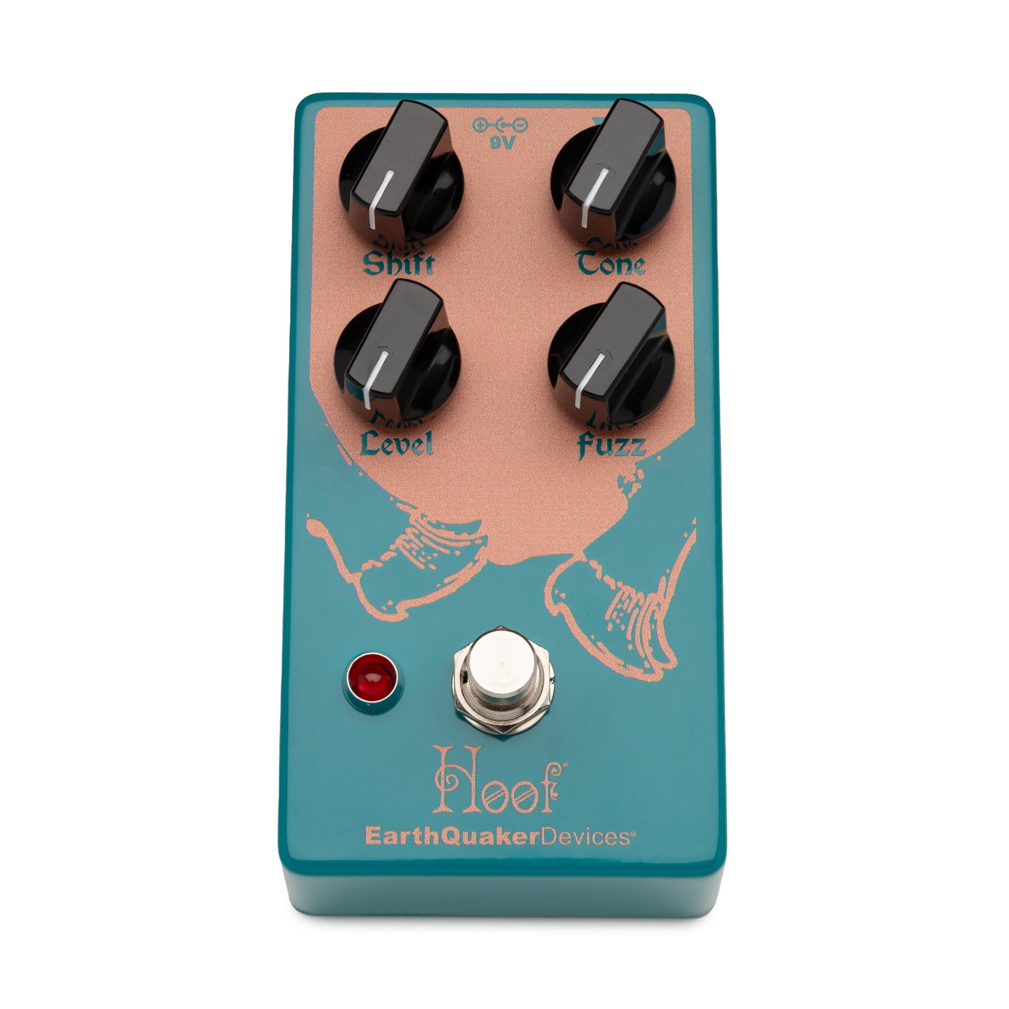 ギター EarthQuaker Devices Hoof FUZZ Amazon.com: EarthQuaker Devices Hoof V2 Germanium/Silicon
