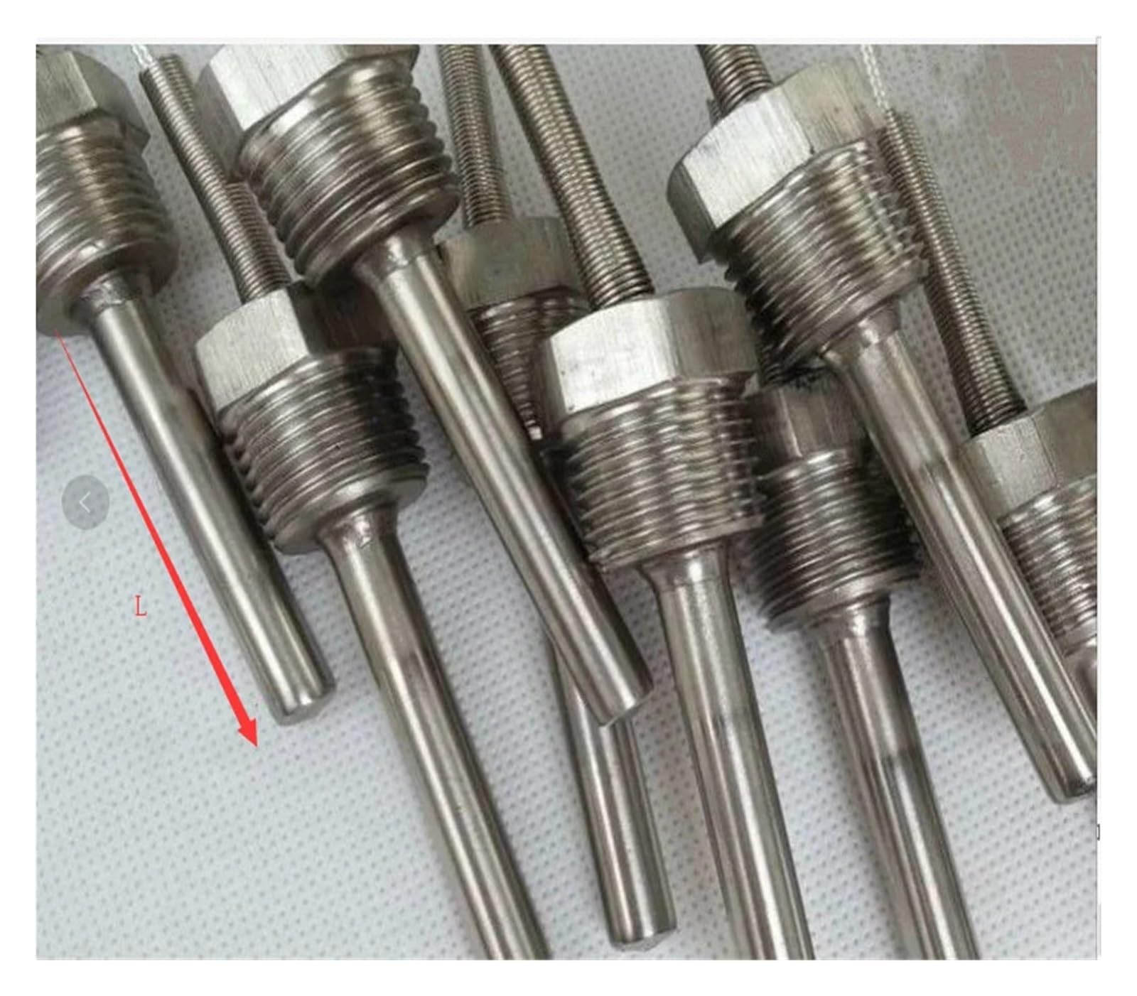 PT100 osłona termometryczna czujnik temperatury PT100 platynowa sonda temperatury RTD ZG 3/8 1/4 1/2 gwint 3 przewody długość rury 50-400MM(L400mm,M20X1.5)