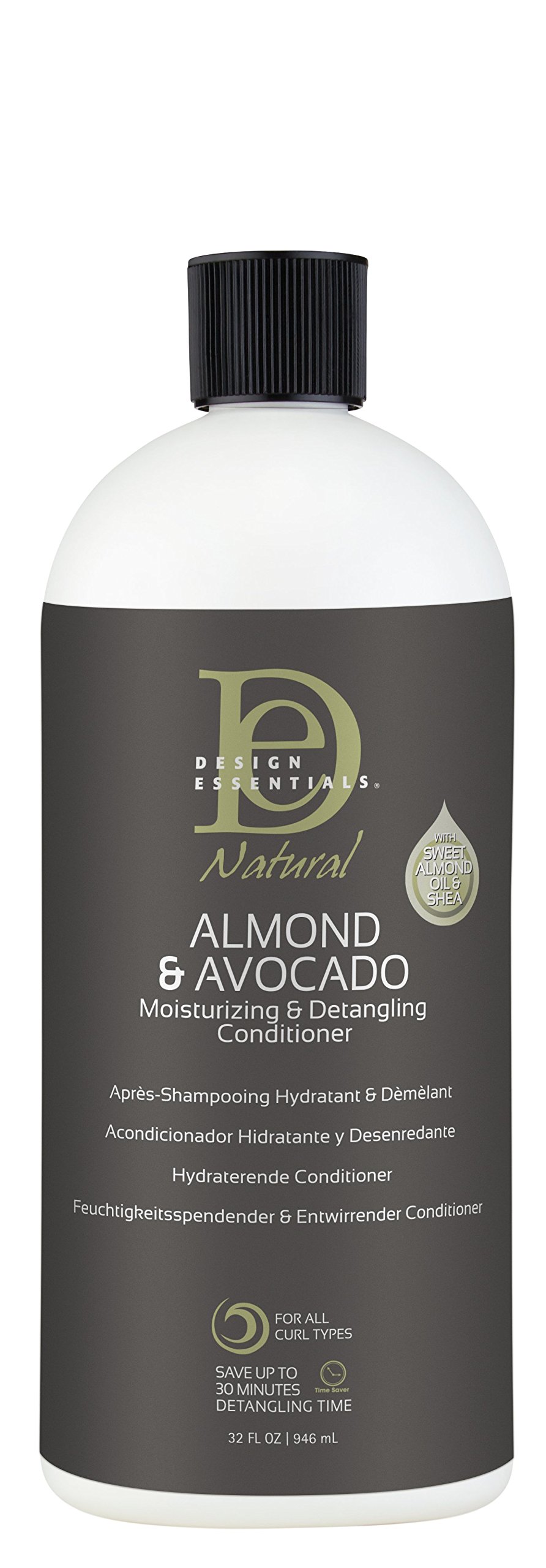Almond and Avocado Moisturizing and Detangling Conditioner, 32 Ounces