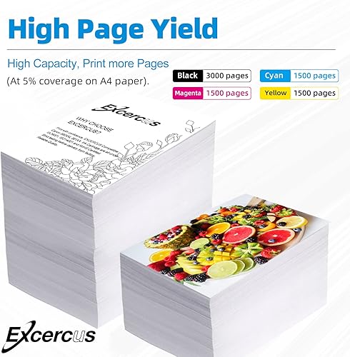 Miniatura 5 de LC406 - Cartuchos de tinta compatibles con Brother 406 Ink Work para MFC-J4335DW MFC-J4345DW MFC-J4535DW MFC-J5855DW MFC-J6555DW MFC-J6955DW 1