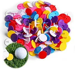 Marcadores de bola de golfe com padrões sortidos para todas as ferramentas magnéticas de golfe, marcador de técnica de esmalte macio para chapéus, luvas, golf, divotas, marcas..