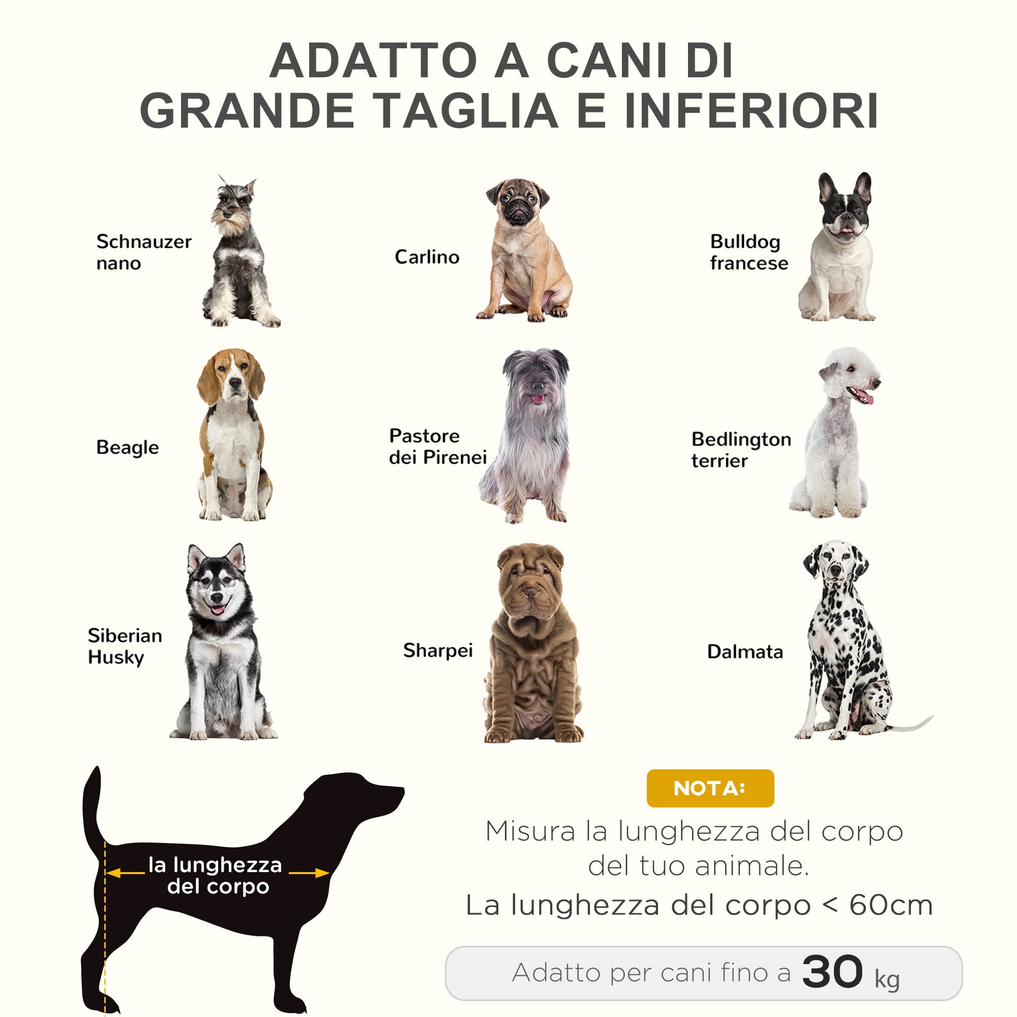 PawHut Brandina per Cani in Metallo e Tessuto Oxford Traspirante, 92x76x18 cm Marrone e Nero