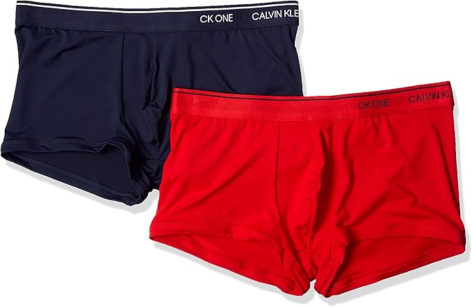 Amazon.co.jp: Calvin Klein NB2387 CK ONE 2-Pack Low Rise Boxer Pants - :  Clothing \u0026 Accessories
