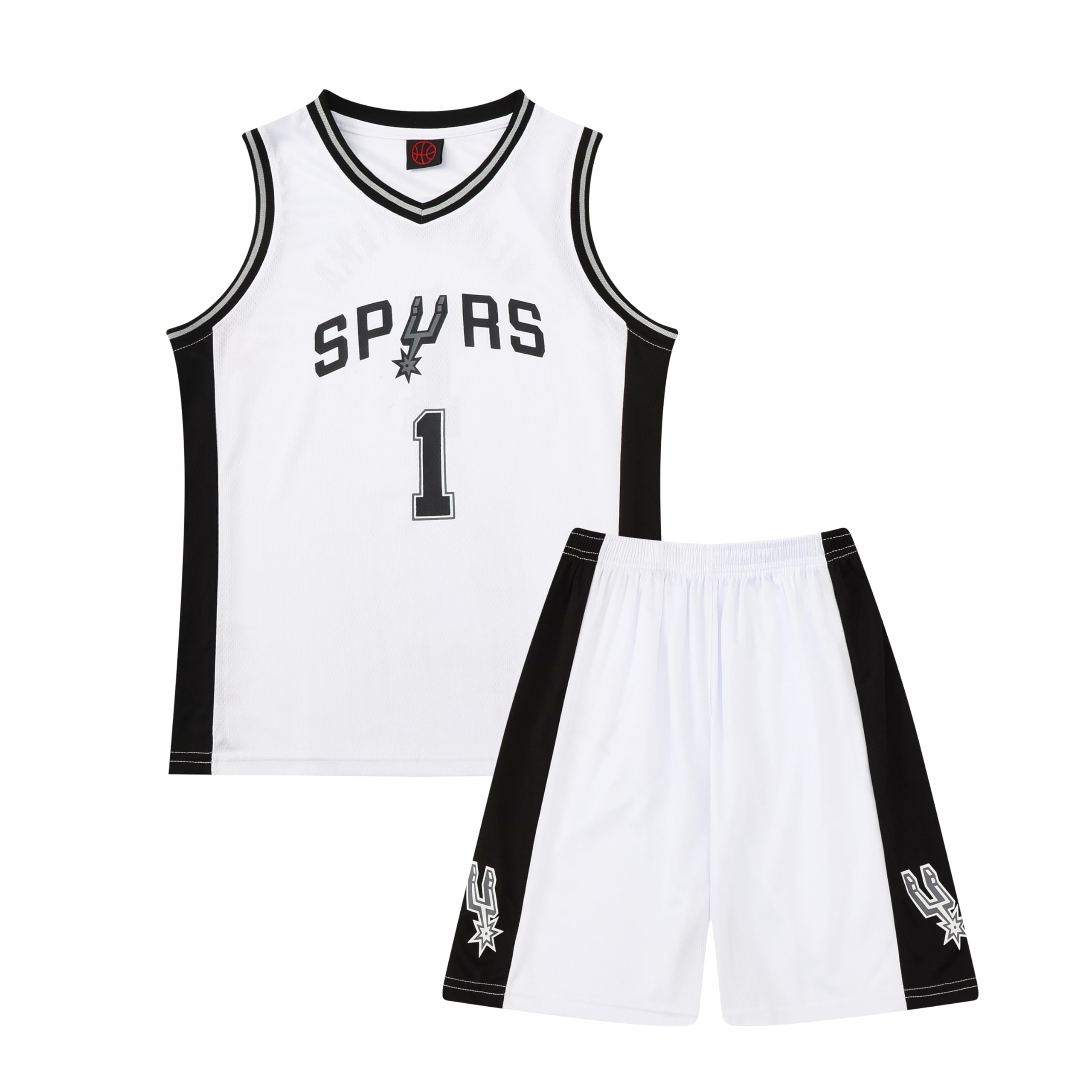 ISOVNUS Completo da Basket Bambino 2 Pezzi - Maglietta e Pantaloncini per Bambini 3-15 Anni
