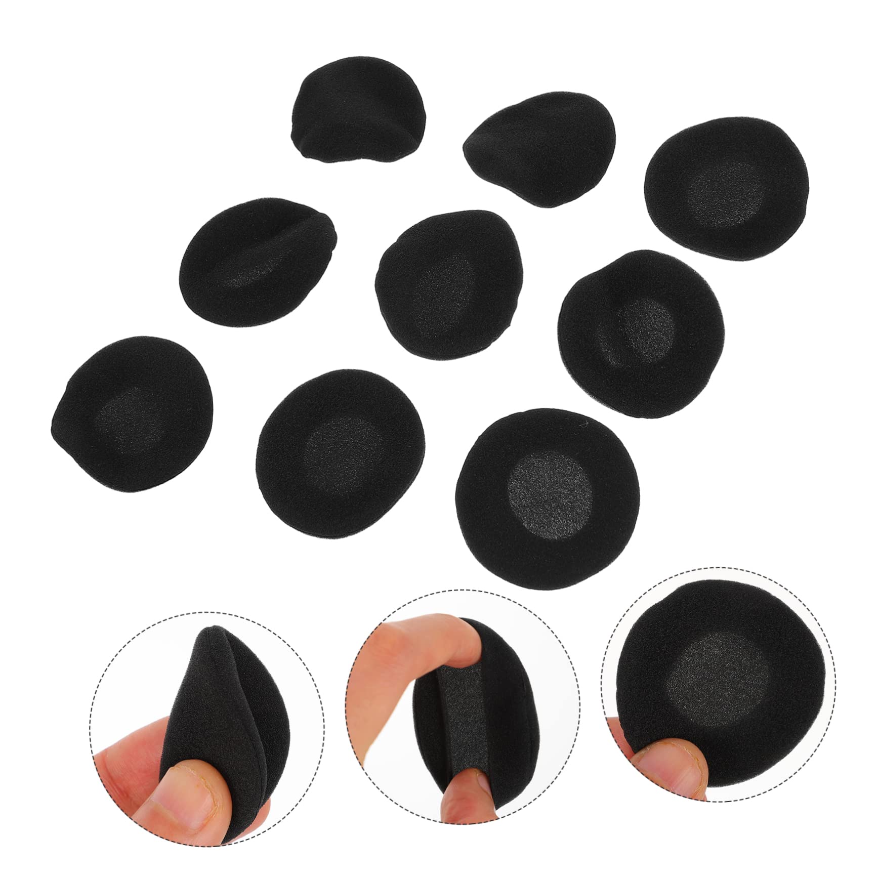 SHINEOFI 6 Series Almohadillas para Auriculares Cojines Repuestos De Esponja Accesorios Compatibles con Auriculares Almohadillas De Reemplazo Cómodas Y Duraderas 30 Piezas X 6