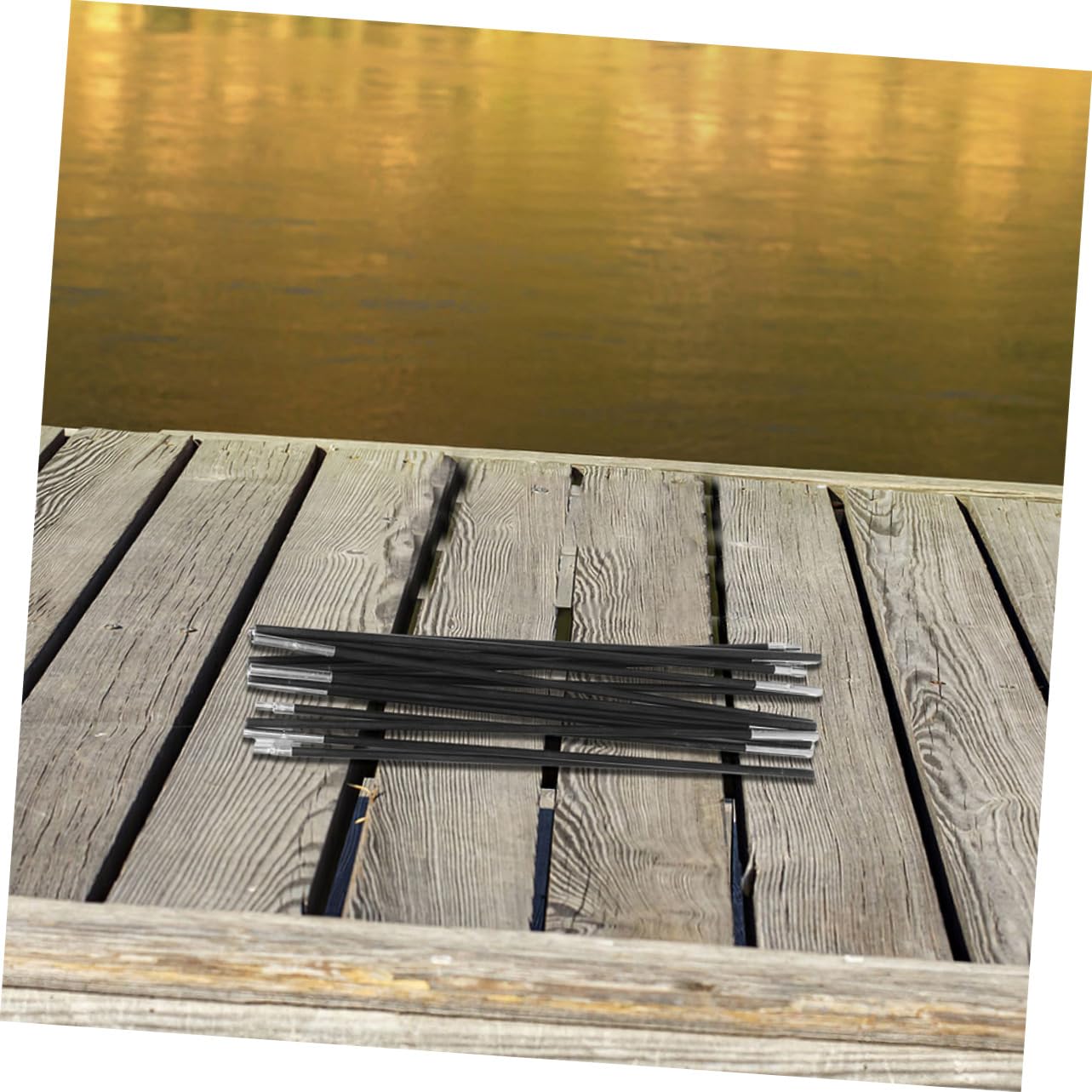 2stücke Fiberglas Vormontiert Passend Für Weibliche Und Männliche Enden Ersatz Für Zeltgestänge Geeignet Für Camping Wandern Und Outdoor-aktivitäten