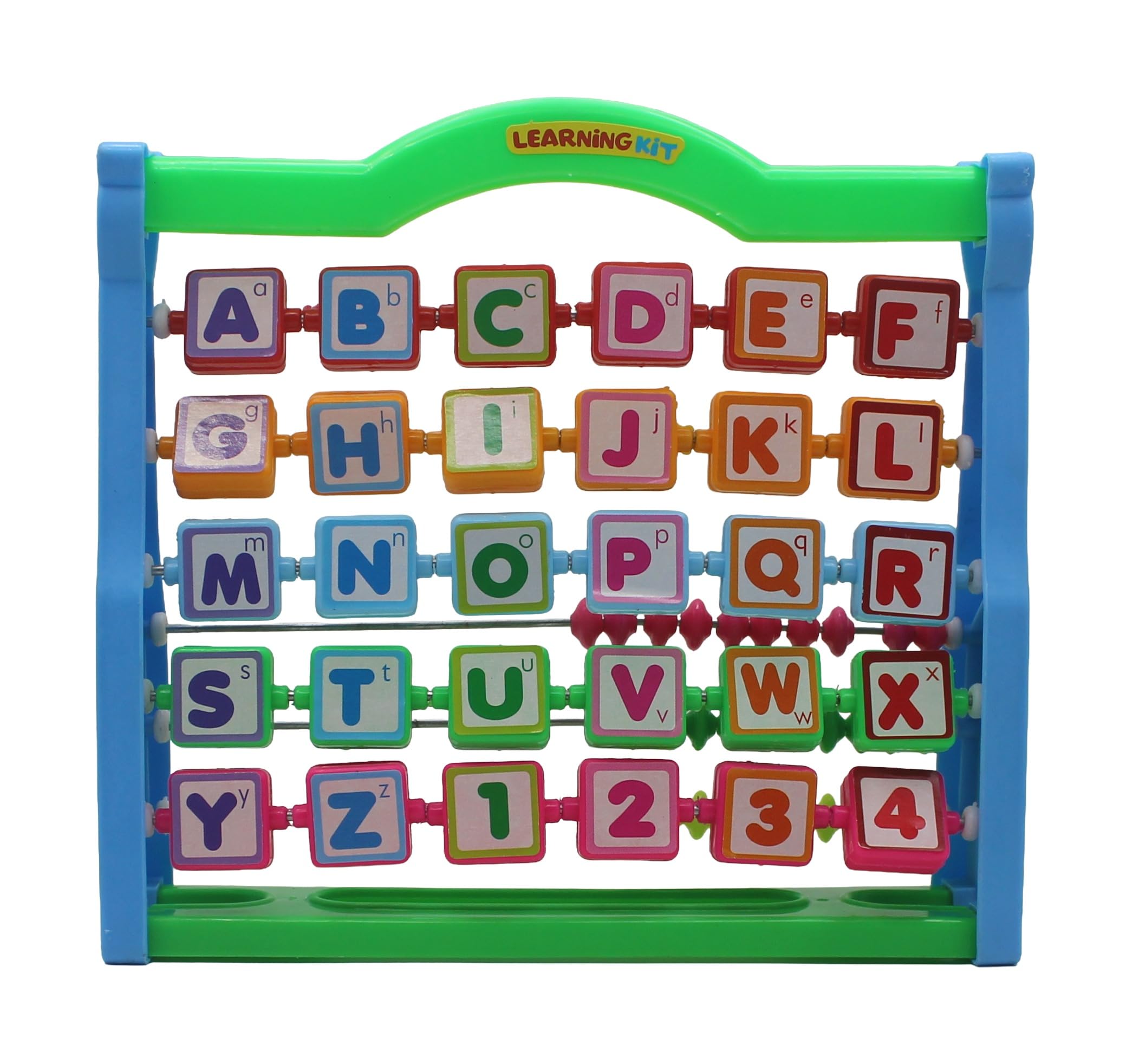 Neokiddo Toys Abacus Toy for Kids & Toddlers (Boys & Girls) Ages 3+ | Improves Counting, Math & English Learning | Mediu