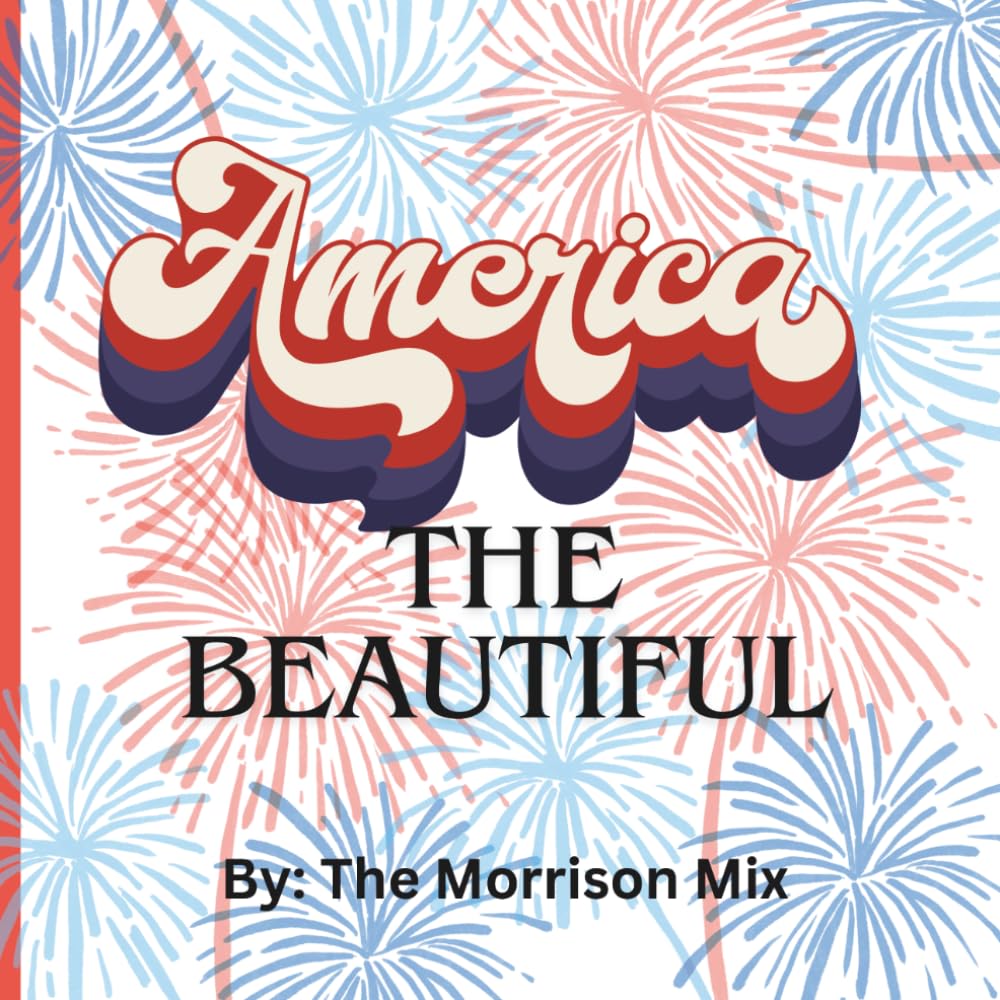 America The Beautiful: A Patriotic United States Coloring Book for all ages:Relaxation and Stress Relief