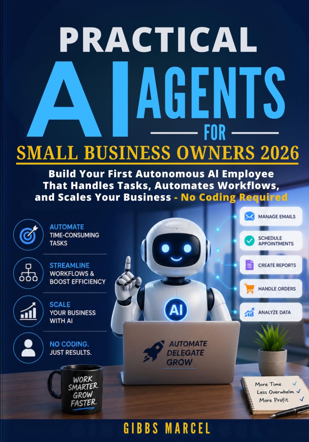 Practical AI Agents for Small Business Owners 2026: Build Your First Autonomous AI Employee That Handles Tasks, Automates Workflows, and Scales Your ... for Small Business Owners 2026 Series)