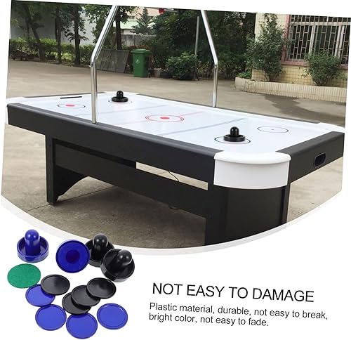 Miniatura 7 de 2 juegos de discos y palas de hockey de aire, asas de portería, remos accesorios de repuesto, empujadores de hockey de aire, paletas para juego de