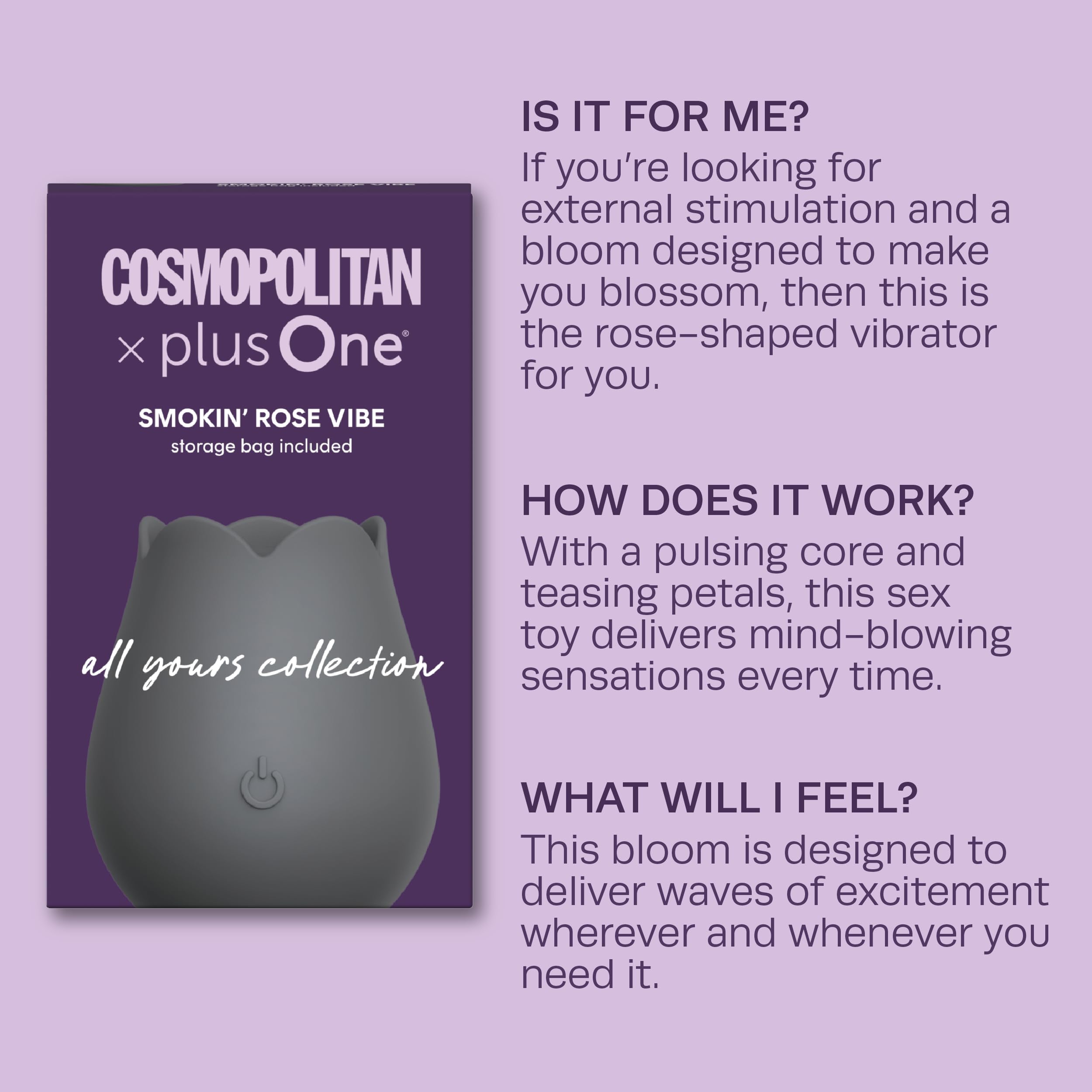 plus one vibrating rose Love armor - Vibrating penis sleeve
