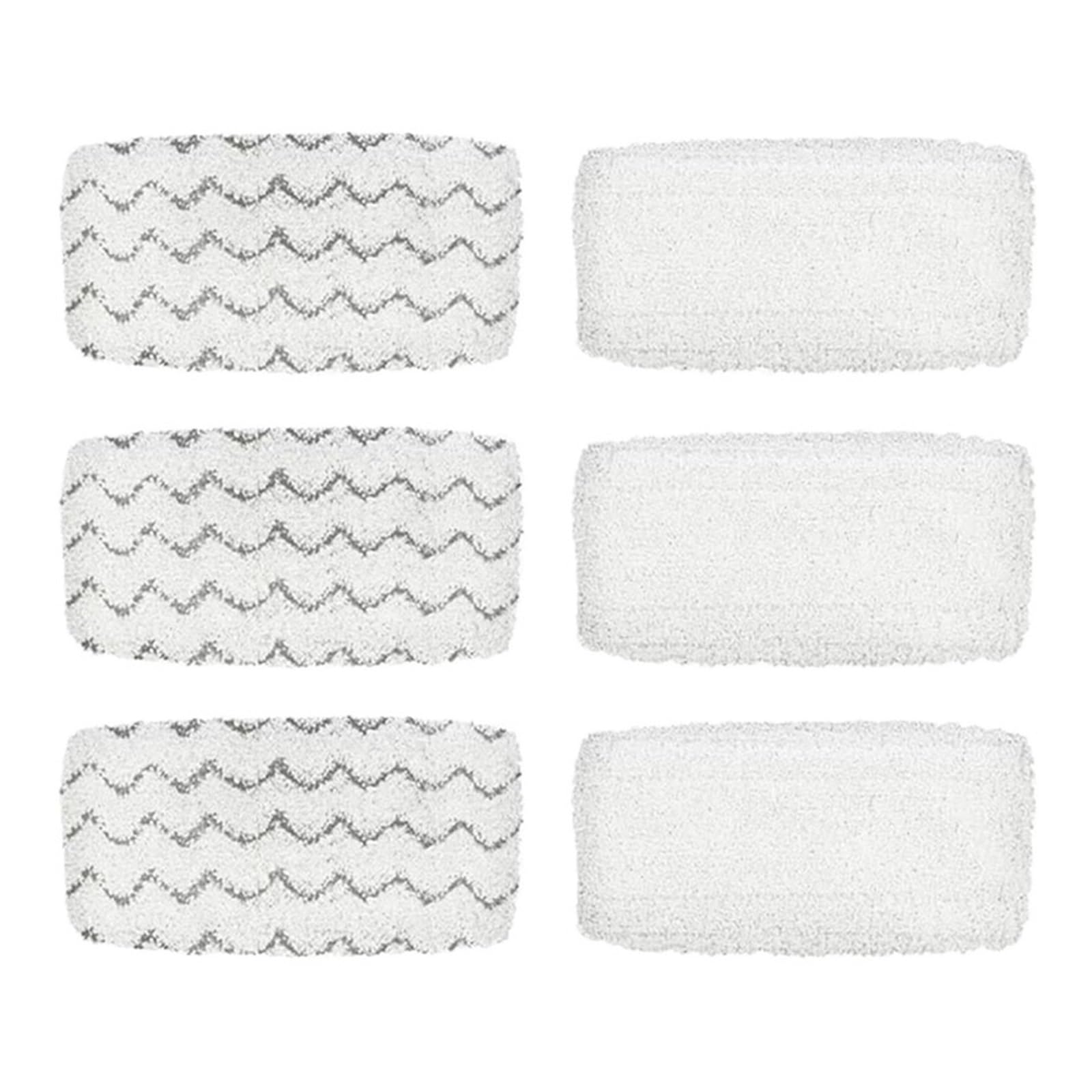 GUHKPFIX 6 Pack Steam Mop Pad. Compatible For Bissell Powerfresh Vac & Steam 2747A, 1132 1543 1632 1652 Symphony Vacuum And Steam Mop Series Parts.