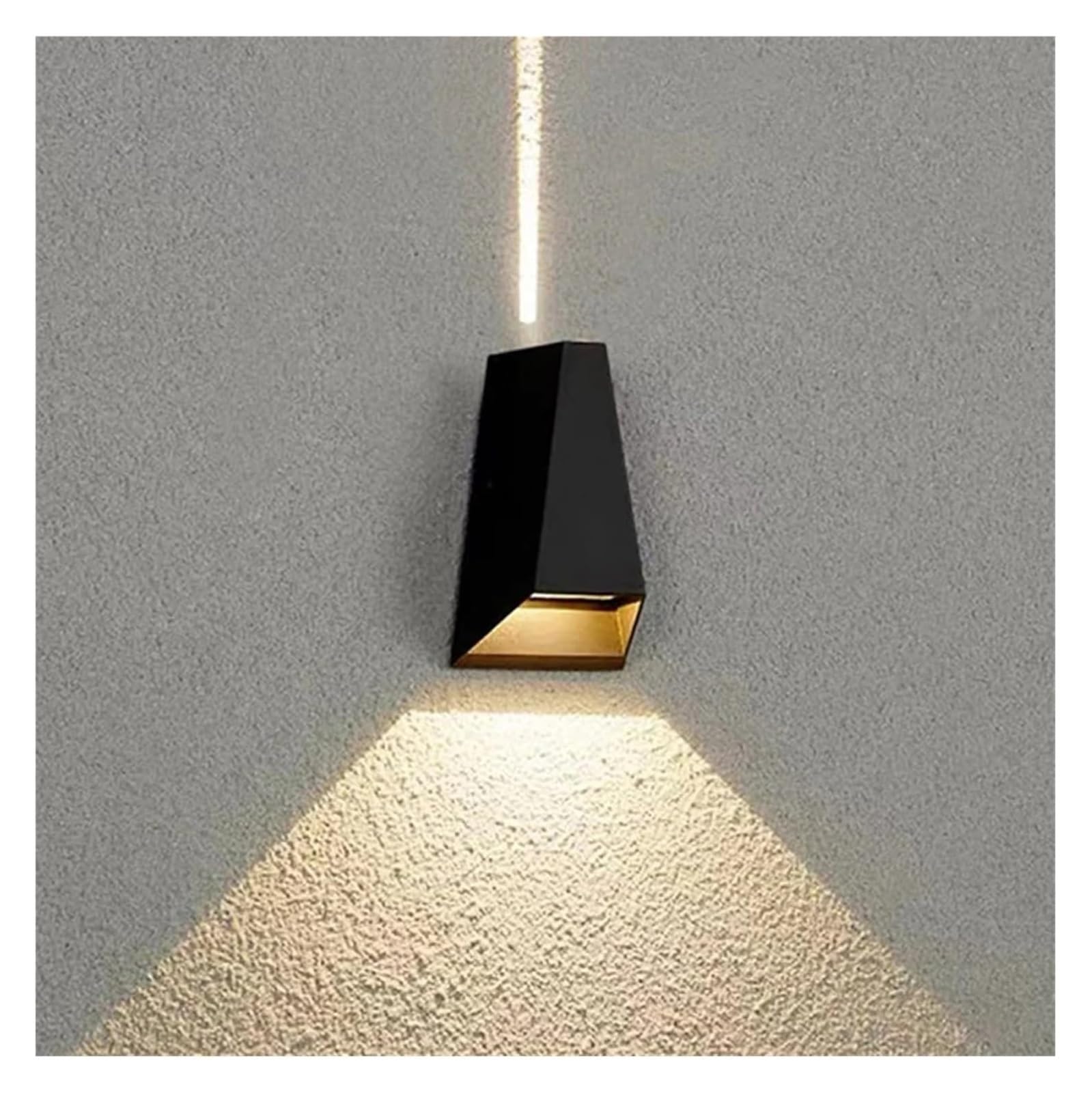 ZXTIIEUF Wall Sconce Outdoor Waterproof Lamp LED Up and Down Glow Scorce Porch Garden Decor Light Fixtures Chandeliers