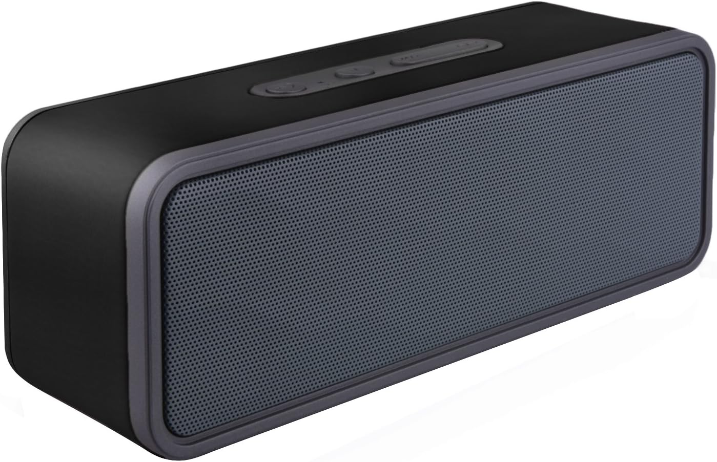 WisePrimate - Altavoces inalámbricos Bluetooth – Boomer2 estéreo portátil de Viaje fácil de Usar con Radio, Soporte para Tarjeta SD, Altavoz de 10 W para iPhone, teléfonos, iPad, tabletas