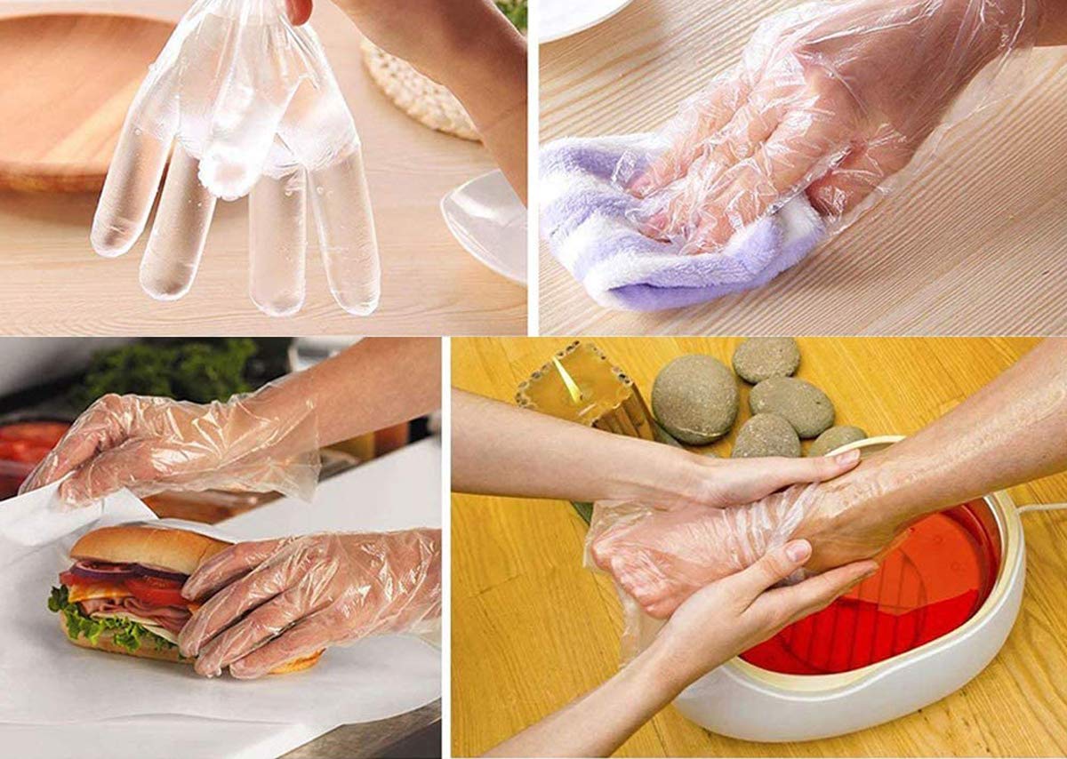 200 sacchetti per il bagno in cera di paraffina, mani e piedi, in plastica accogliente, usa e getta, per terapia, per pedicure e pedicure, per trattamenti di cera calda spa