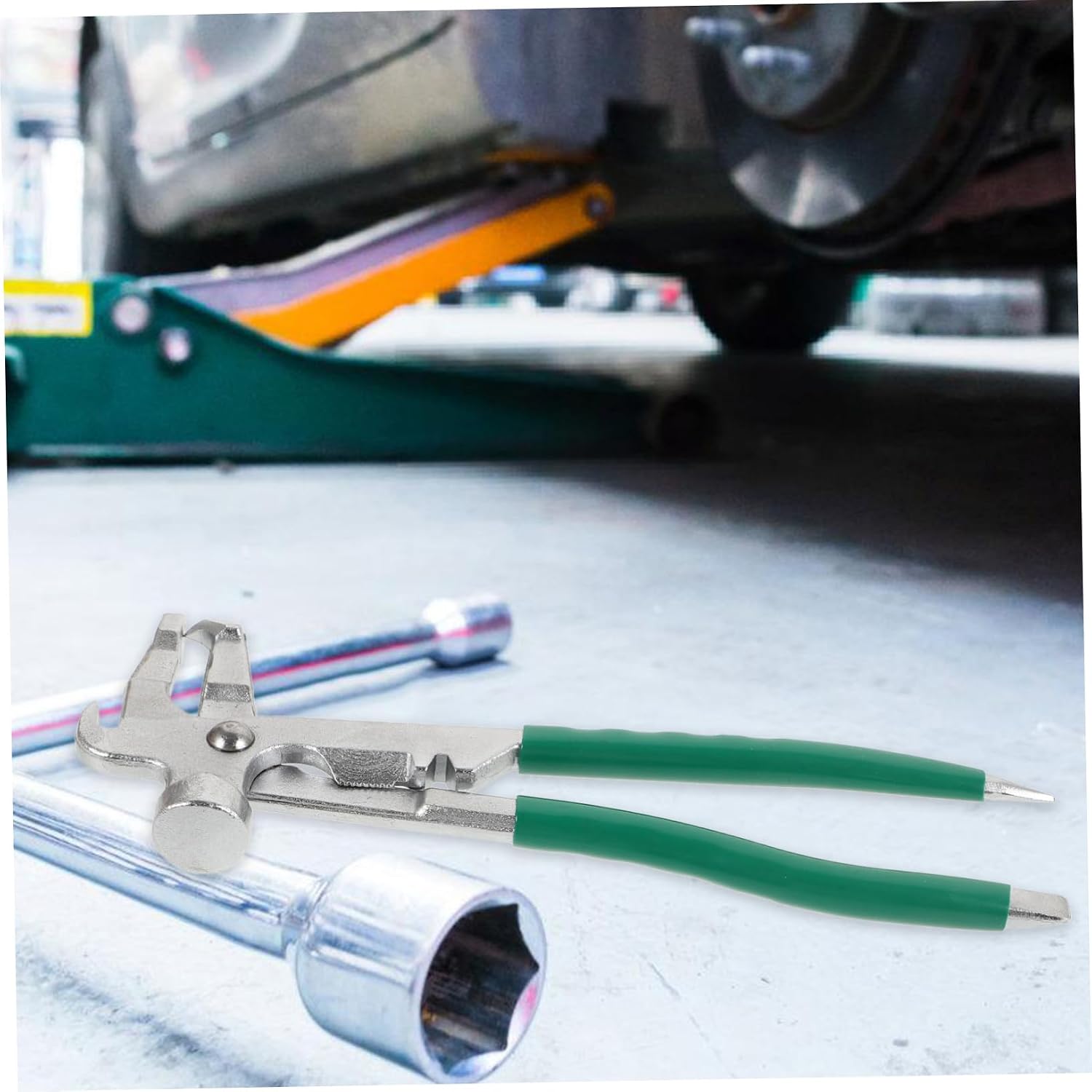 Wheel Weight Pliers Tool for Tire Repair Heavy Duty Clip Weight Hammer Balancing Tool for Tire Maintenance and Installation Versatile