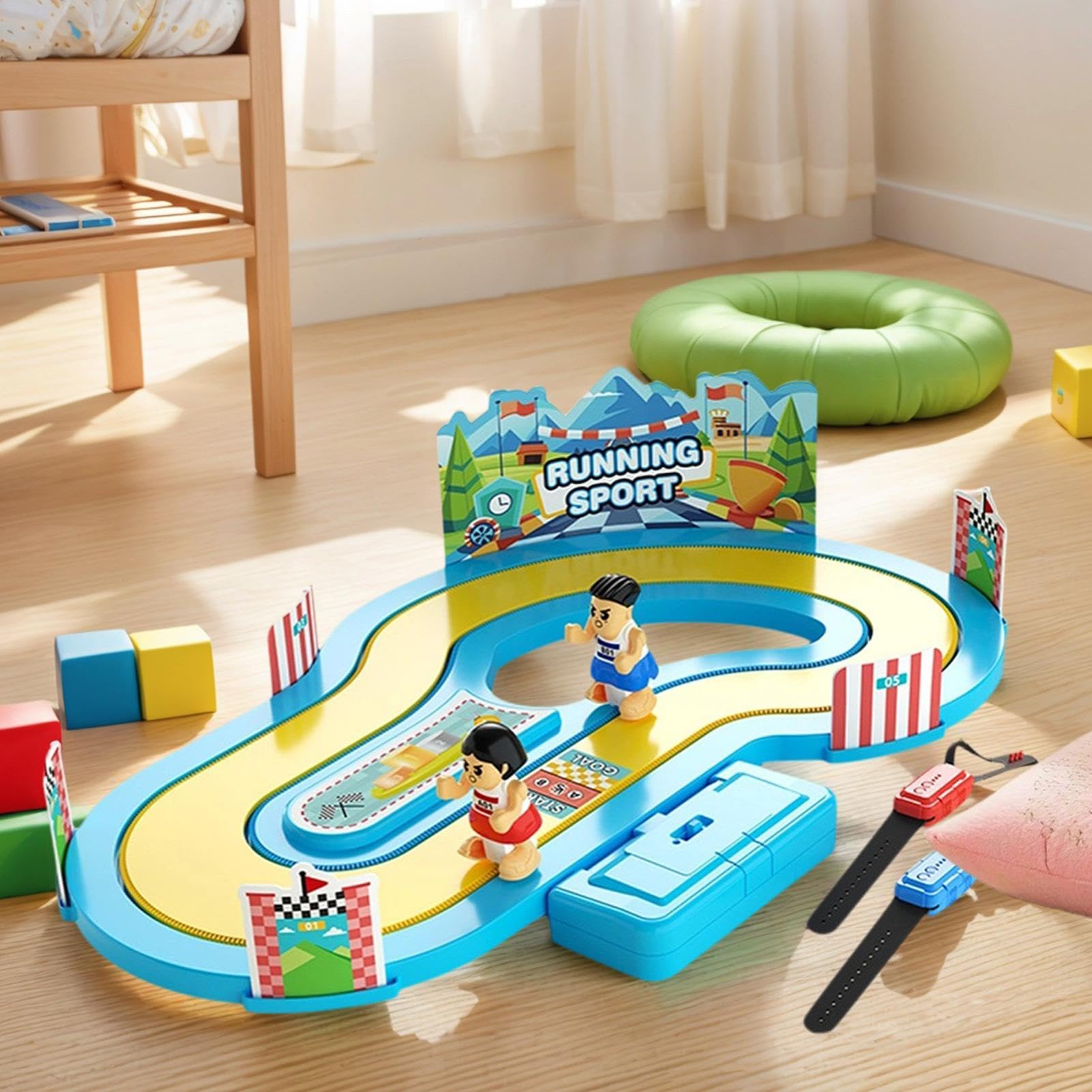 Di Corse Con Sensore Di Movimento Interazione Wireless Genitori-Bambini | Giocattolo Da Corsa A Rilevamento Del Movimento Wireless Per Famiglia Adulti Bambini Feste Soggiorno