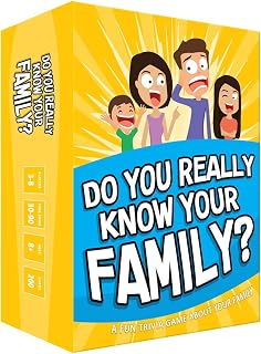 Do You Really Know Your Family? Fun Card Game with Conversation Starters & Challenges for Kids, Teens, Adults | ASMGames