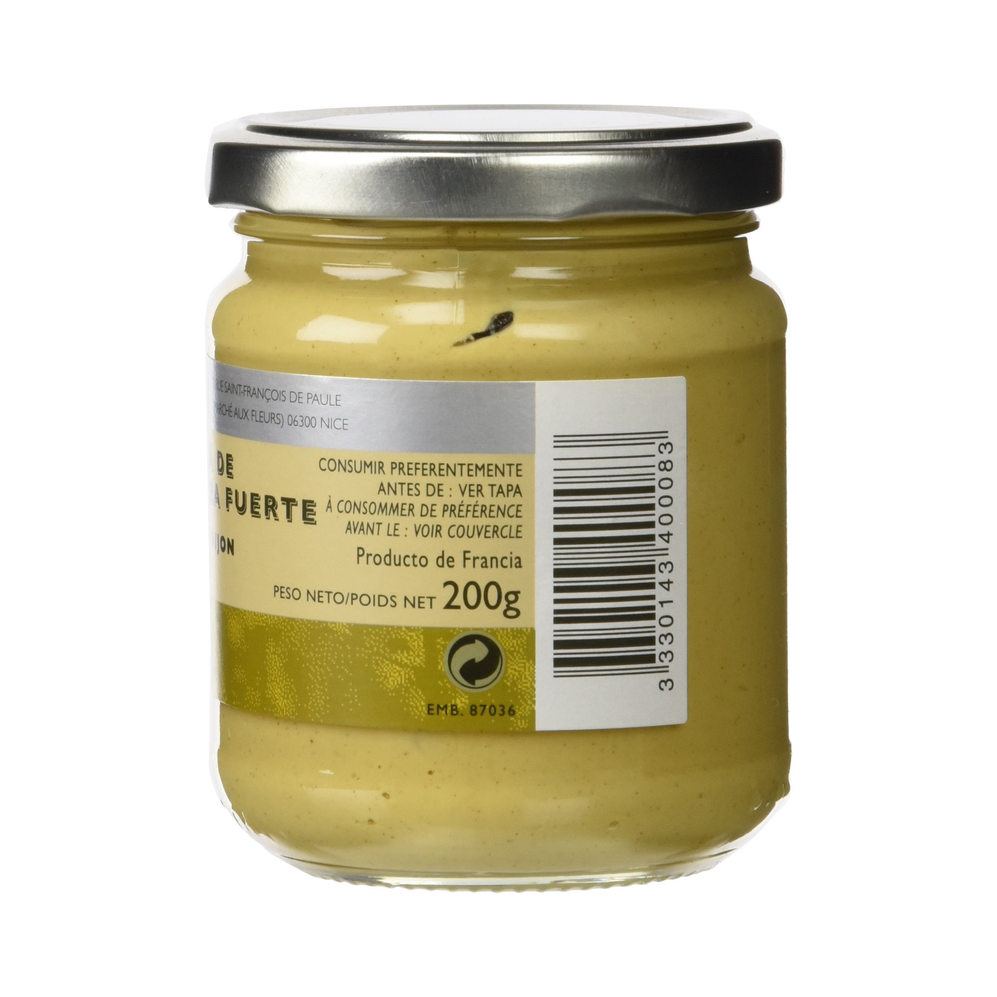 A L'Olivier Mostaza de Dijon Extra Fuerte 200 g
