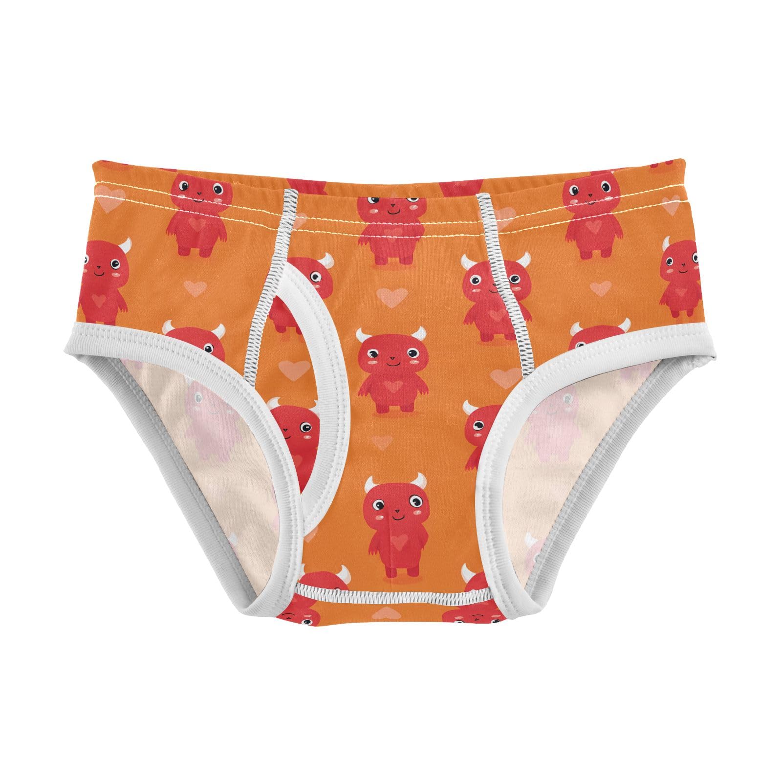 senya Baby Toddler Boys Underwear Kids Exclusive Boxer Briefs Comfort 2T Red Devil