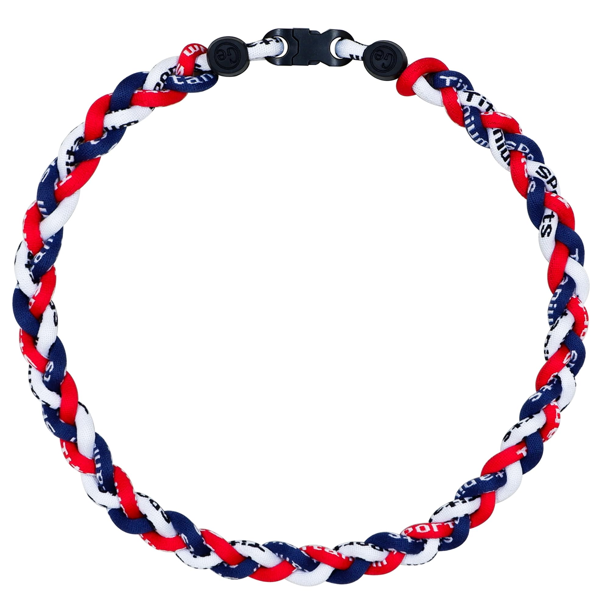 SUPBOMM Baseball Rope Necklaces, League Team Colors Braided Necklace, Baseball Team Gifts, Guardians